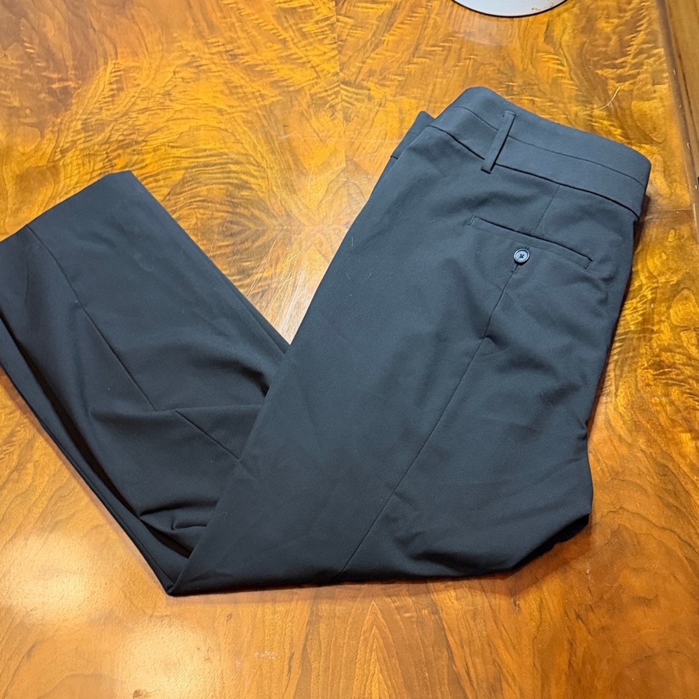Loft | Black | Julie Fit | Dress Pants | Stretch Trousers | 14 | Excellent - Picture 2 of 8